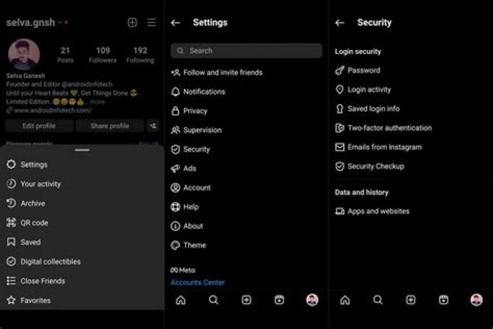 02 instagram settings