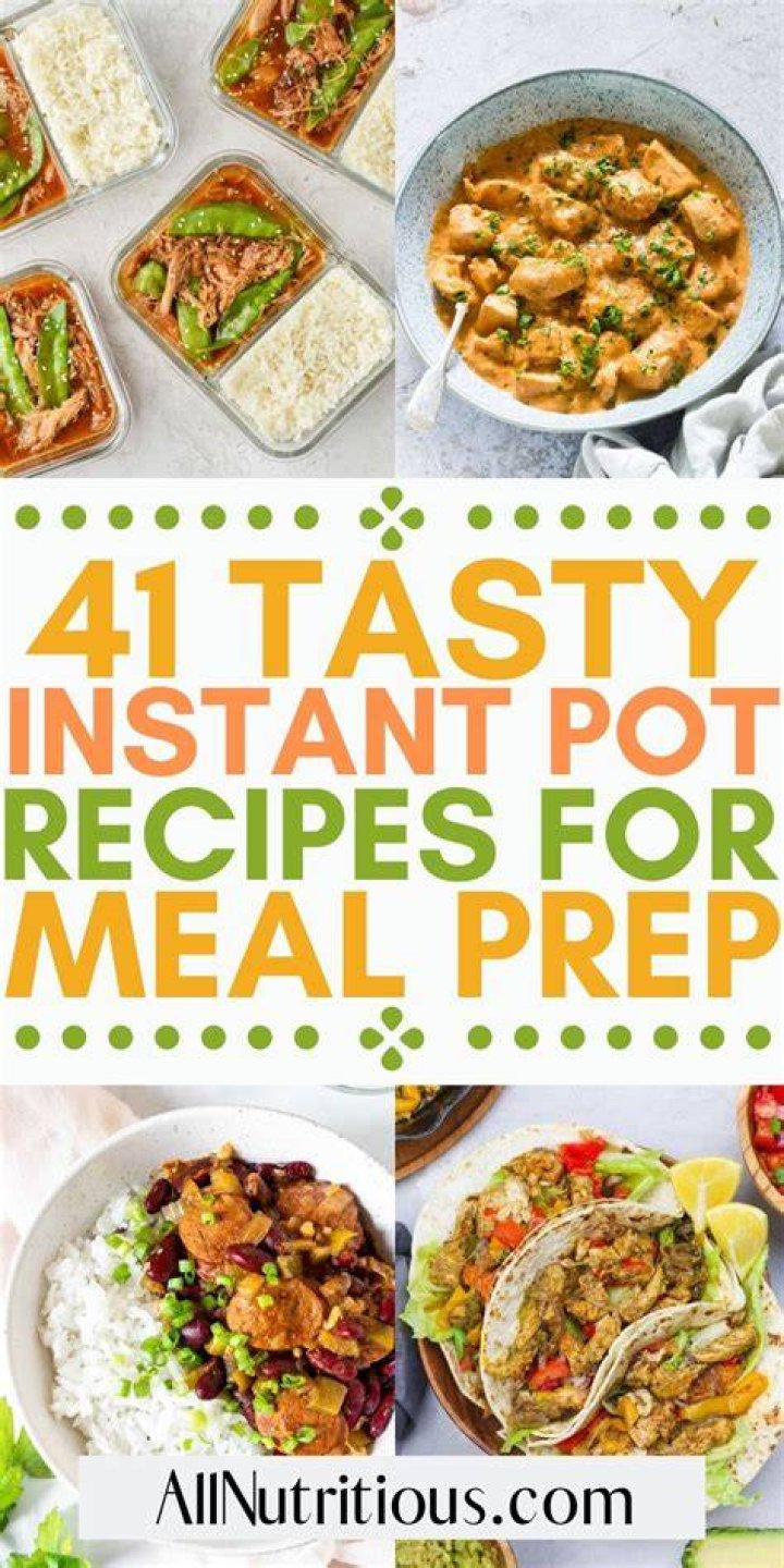 15 Big-Batch Instant Pot Meal Prep Recipes