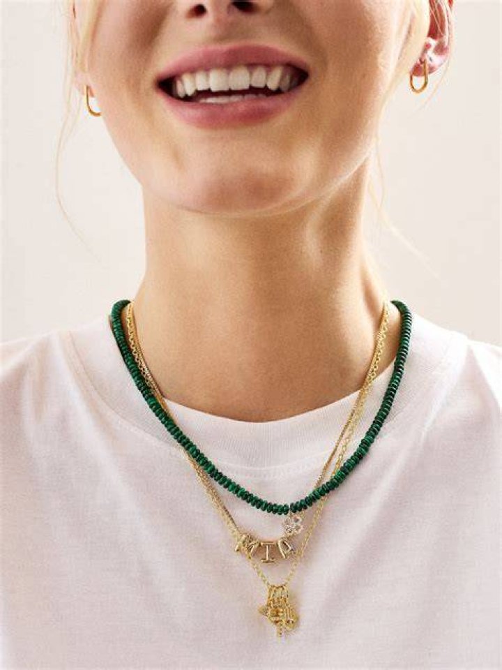 A Bauble Bar necklace