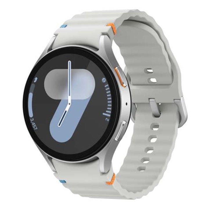 Galaxy Watch 4 Samsung Pay A Galaxy Watch 4 displays Samsung Pay, one of the digital payment options on the device.