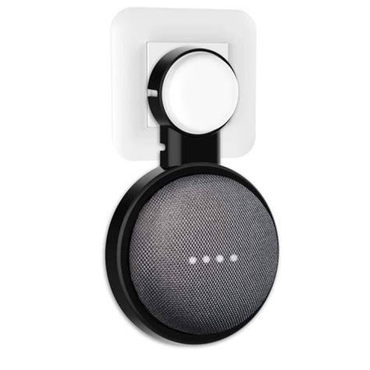 Google Nest Mini coral A Google Nest Mini in coral