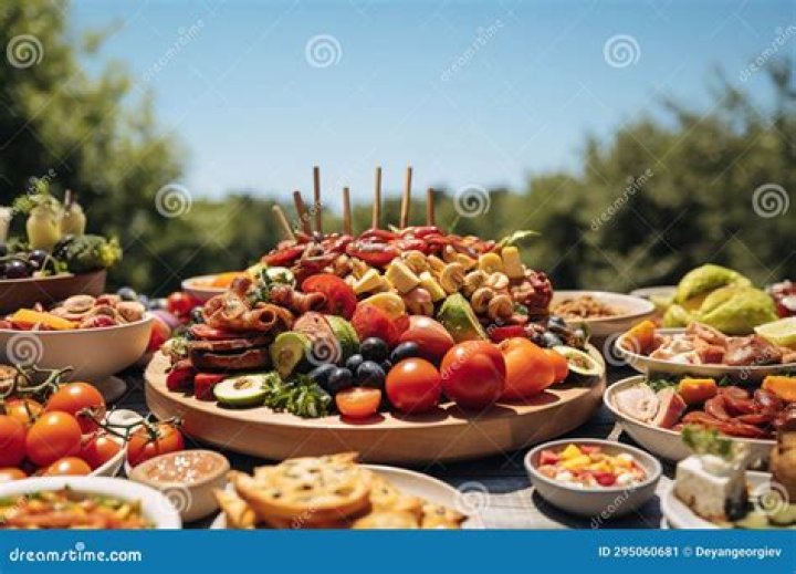 A table topped with several brunch boards