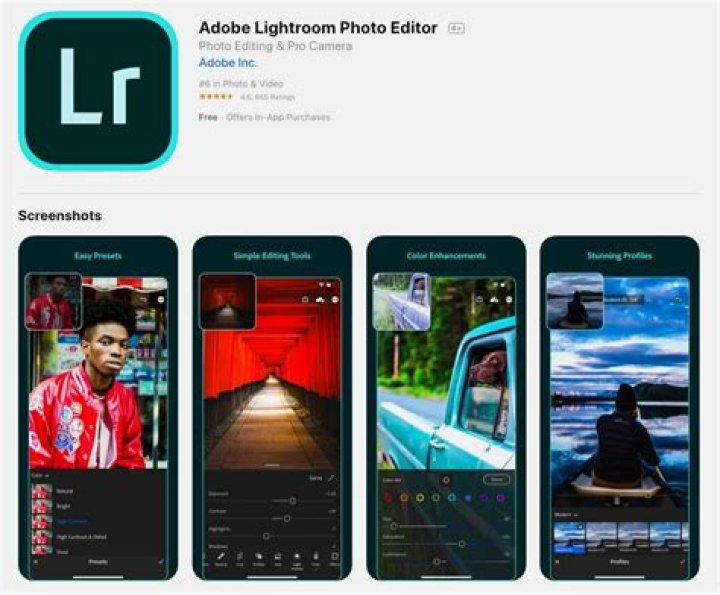 adobe lightroom mobile best Android apps for artists