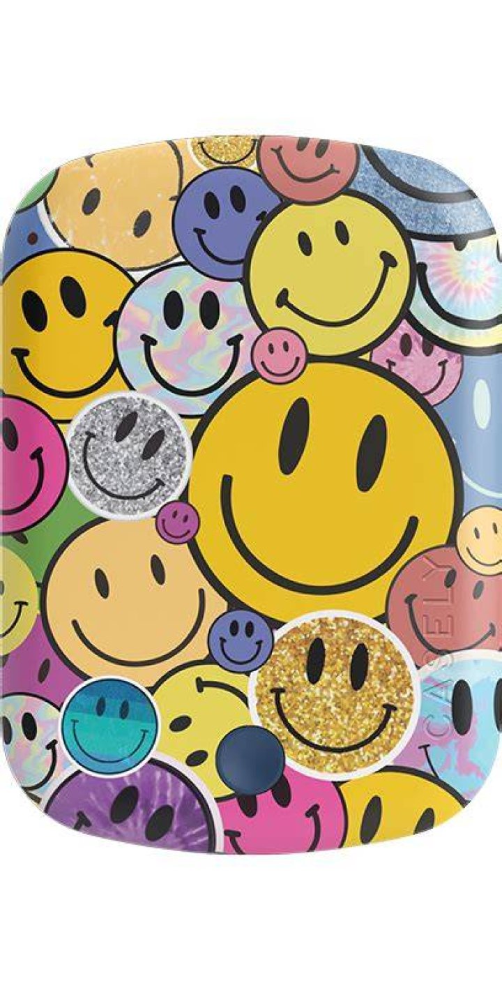 All Smiles Smiley Face Sticker Case