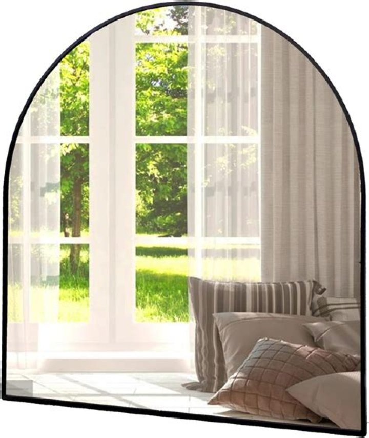 Arched Mirror, 33" x 31" Inches