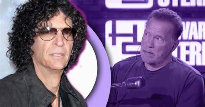 Arnold Schwarzenegger and Howard Stern