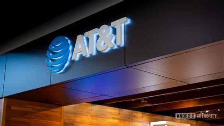 AT&T logo AA ATT logo stock image 2