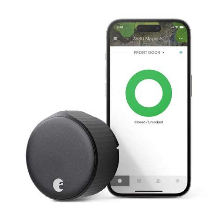 August smart lock side profile - The best Alexa devices