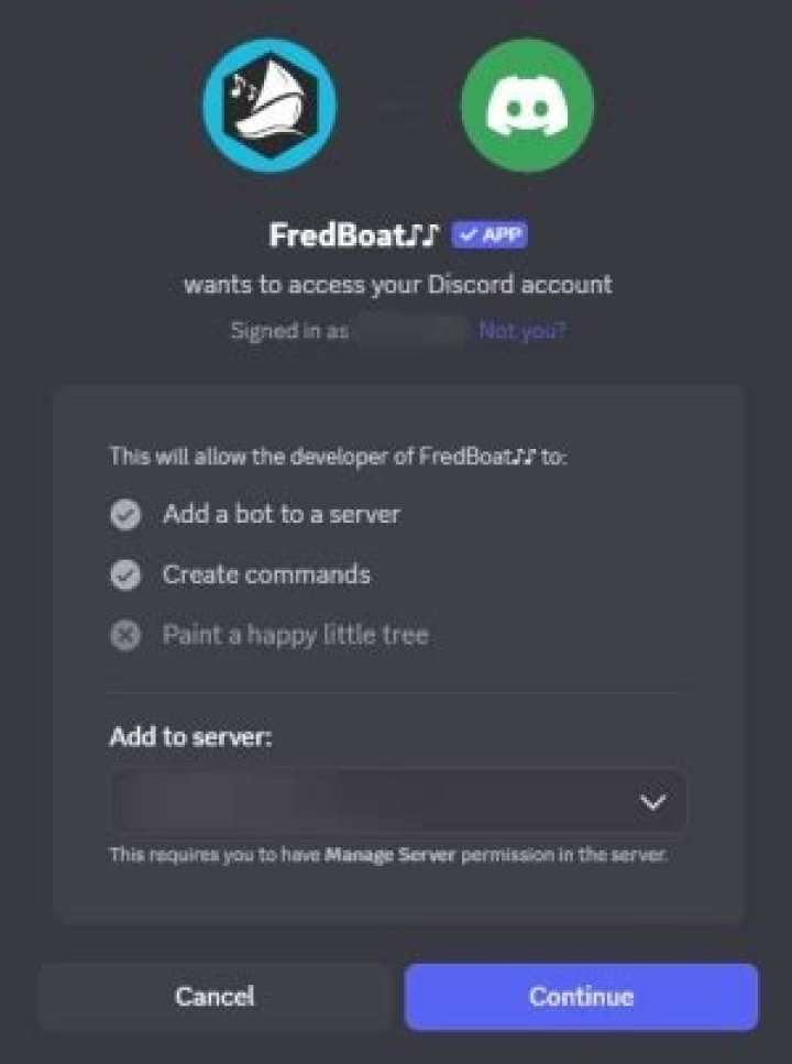 authorize fredboat