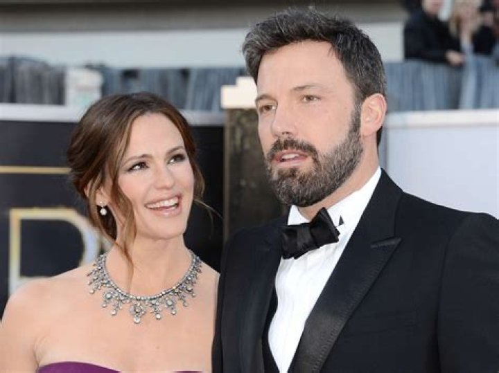 Ben Affleck and Jennifer Garner together at Ben Affleck and Jennifer Garner