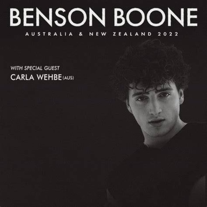 Benson Boone WIN a meet & greet and double pass! TAGG