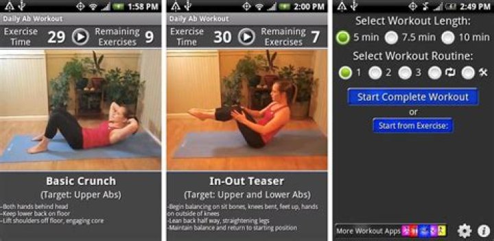 Best Android apps for getting flat, chiseled, six-pack abs
