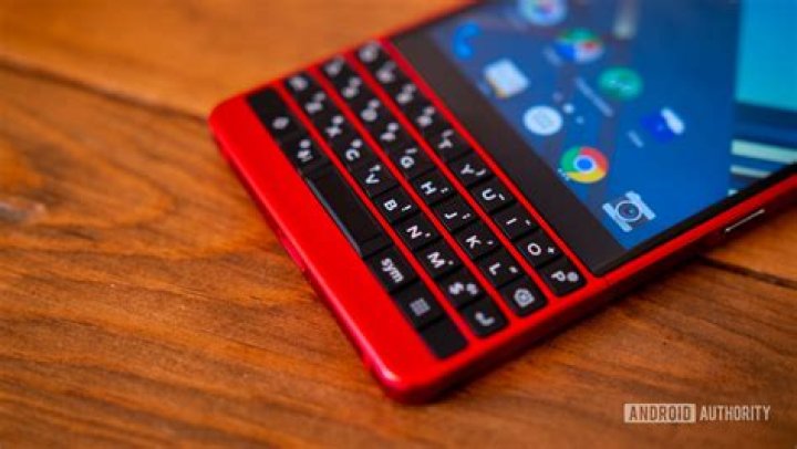 Blackberry KEY2 Red Edition keyboard