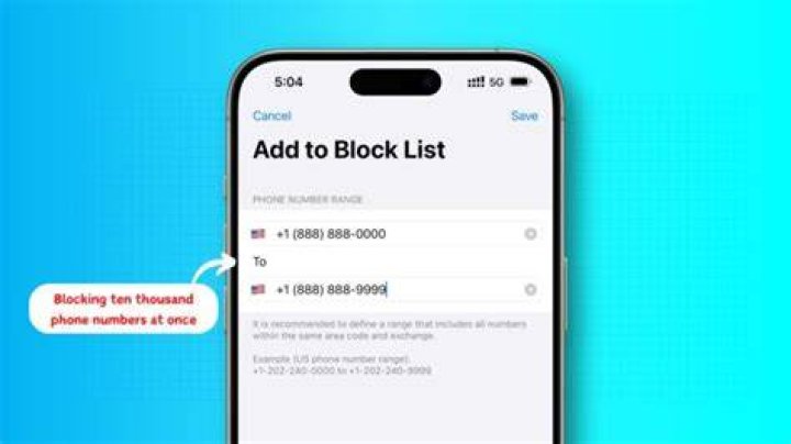 Block numbers on Recents tab 1