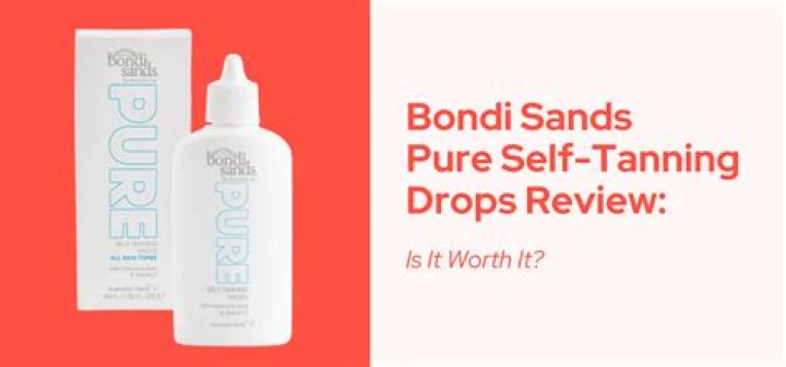 Bondi Sands Pure Self Tanning Drops
