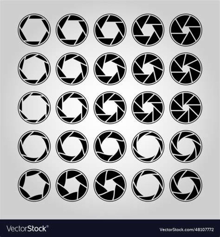 Camera lens diaphragm shutter