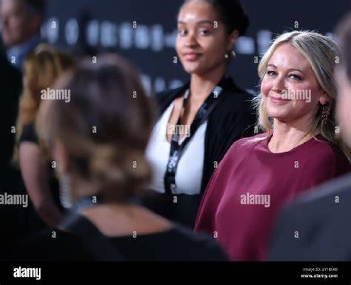 Christine Taylor on the red carpet