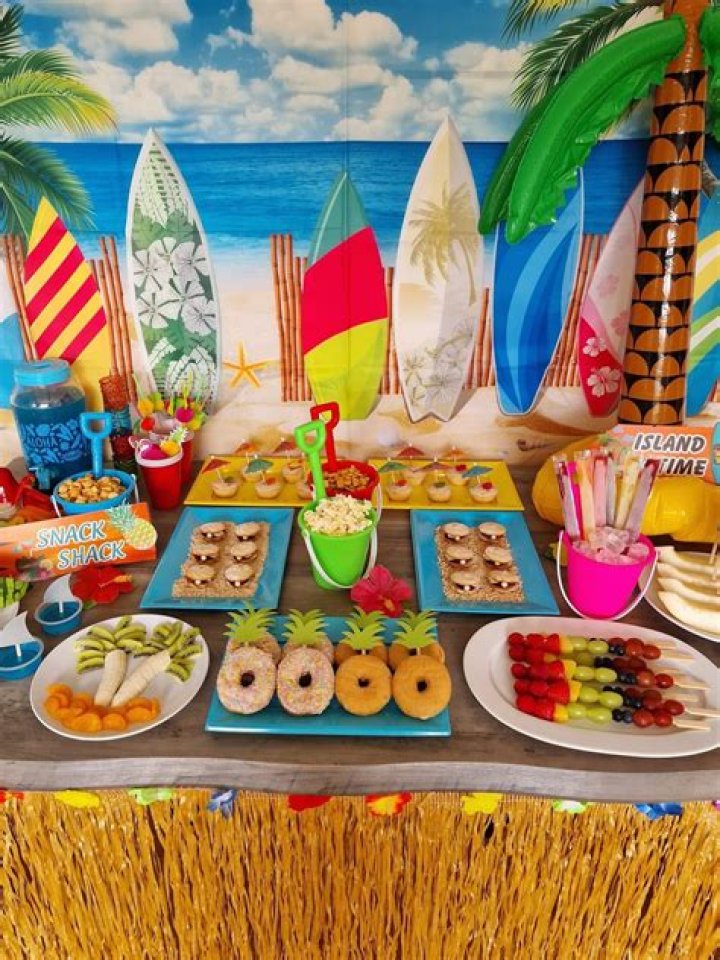 Dog-friendly snacks and party decor