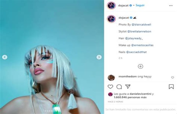 Doja Cat impacta con disfraz de Kida de &lsquo;Atlantis&rsquo;