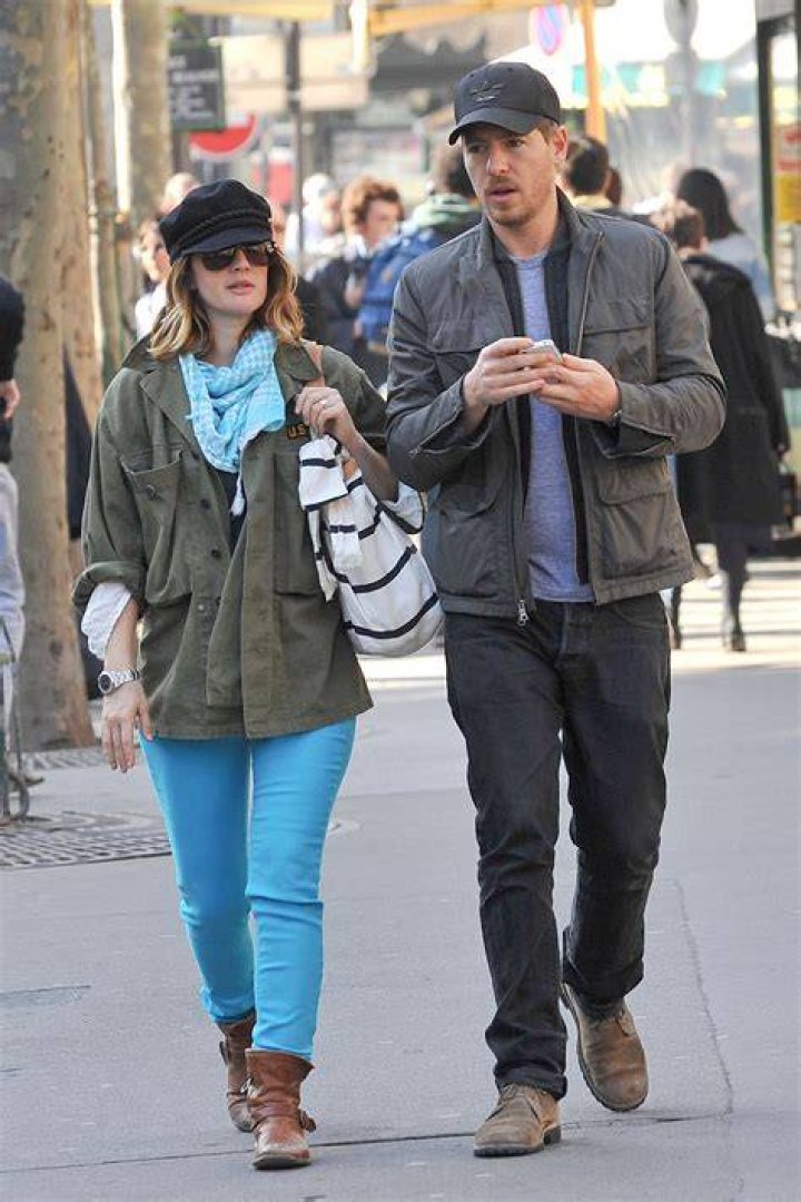 Drew Barrymore and Will Kopelman in Paris