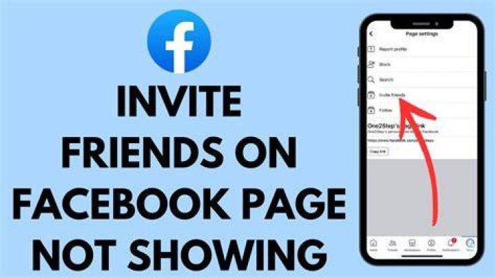 facebook page invite friends