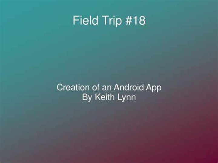 Field Trip icon 2015 field trip android apps
