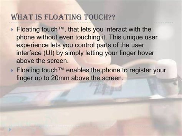 Floating Touch