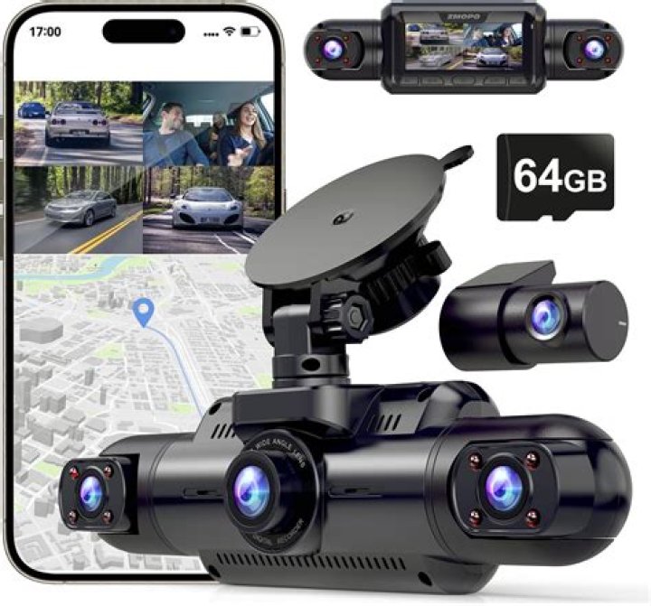 Four rear cameras, punch-hole display