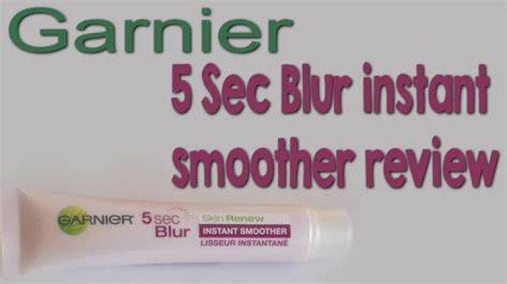 Garnier 5 Second Blur Instant Smoother Review