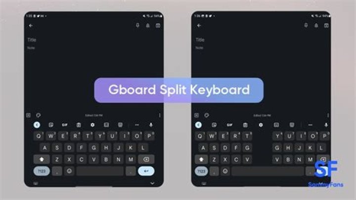 Gboard split layout reference Android Police 1
