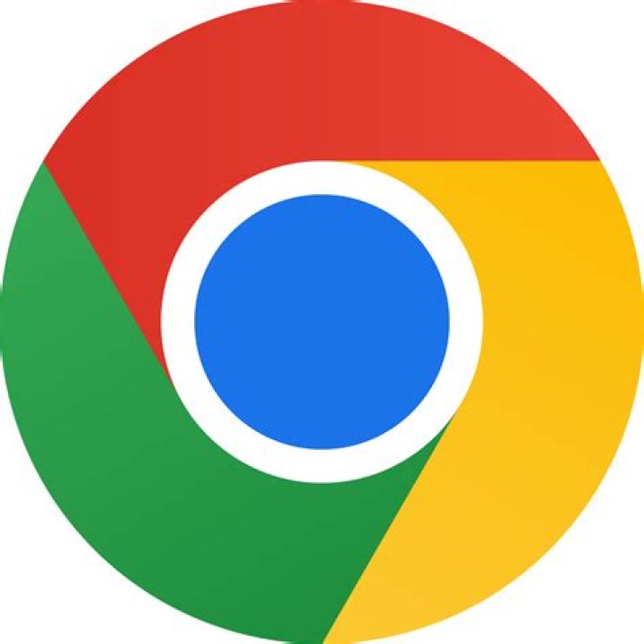 Google chrome app icon on the google pixel 3