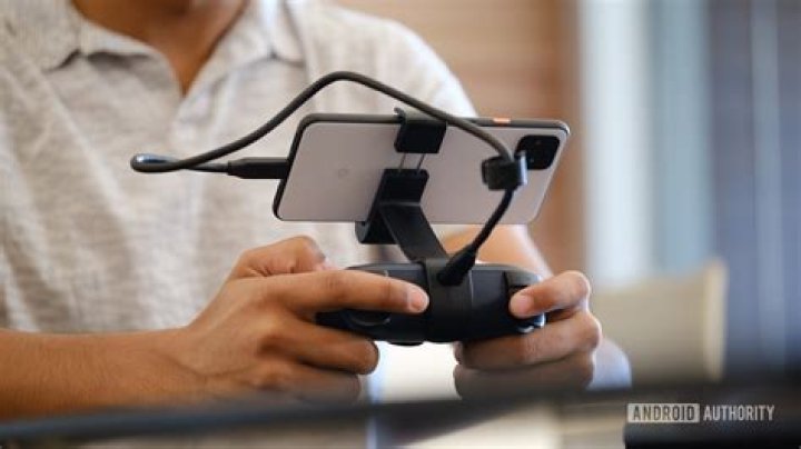 Google Stadia playing on phone 1 Google Stadia playing on phone 1
