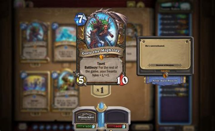 Goru Treant Druid deck Goru Treant Druid deck