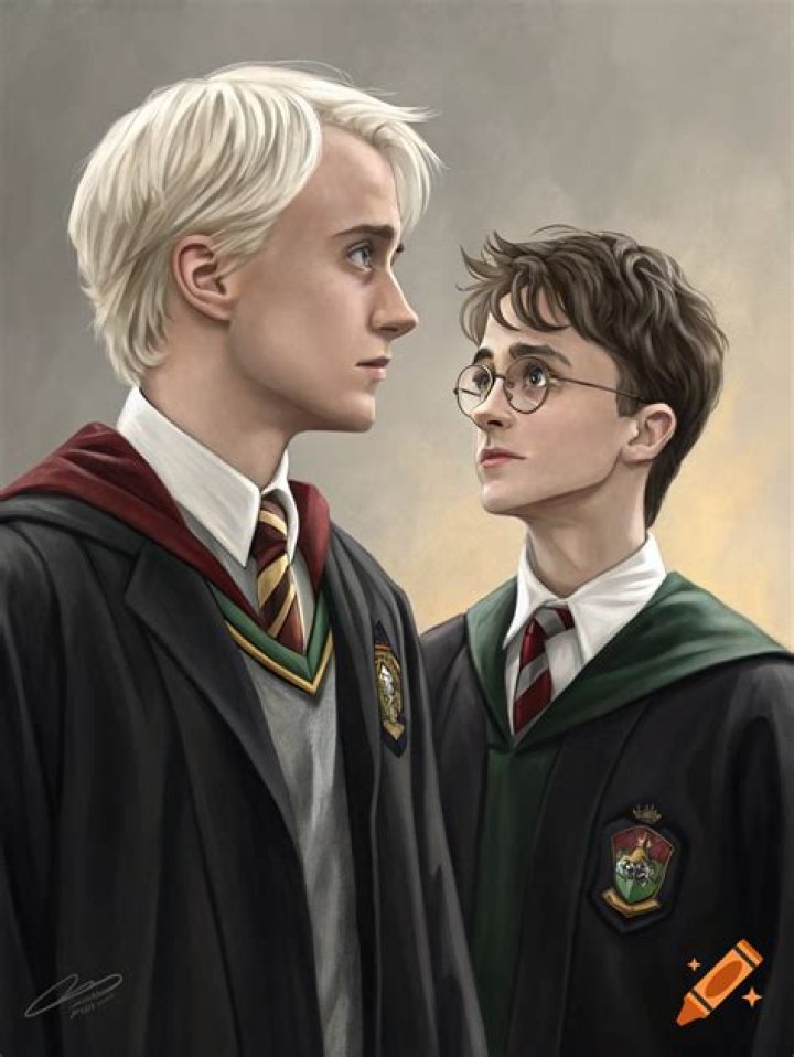 Harry &amp; Draco - Fan Art - Harry Potter 