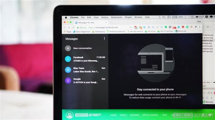 How to use Android Messages on PC