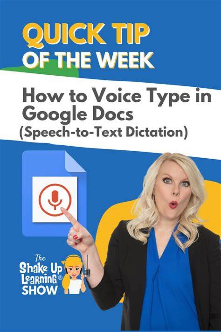 How to voice type in Google Docs