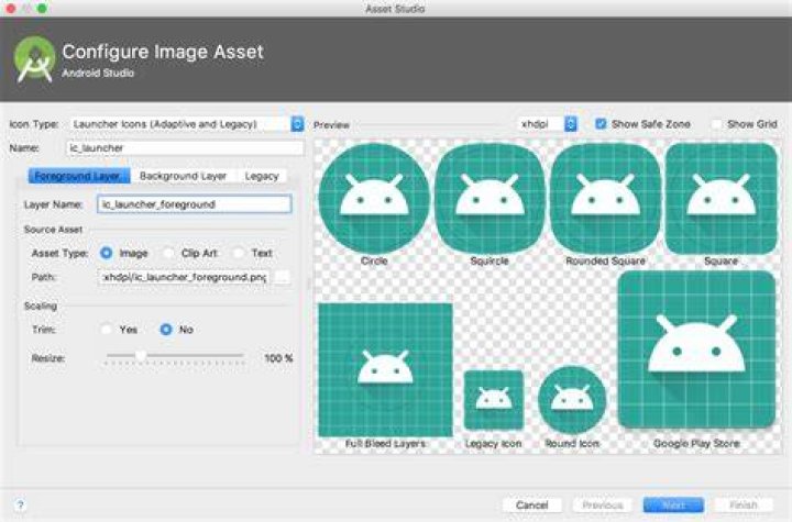 Image Asset Studio Image Asset Studio make icons