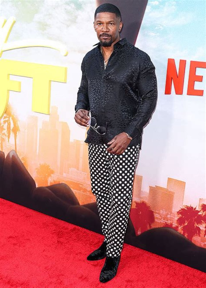 Jamie Foxx on the red carpet