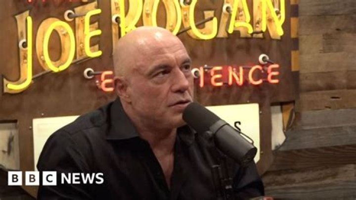 Joe Rogan interviewing someone on his podcast