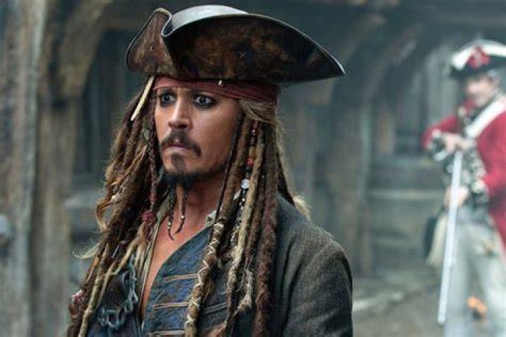Johnny Depp in Pirates Of The Carribean