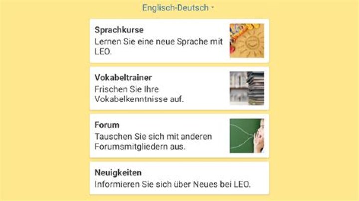 LEO dictionary best german learning apps for Android LEO dictionary best german learning apps for Android