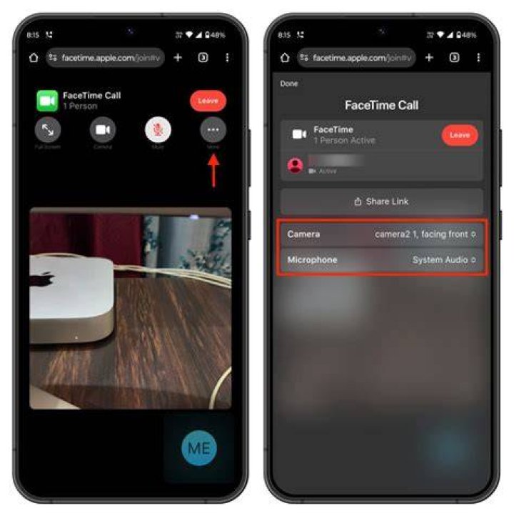 macos facetime android chat