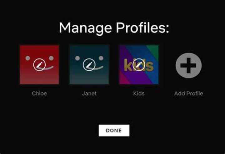 Manage Netflix Profiles