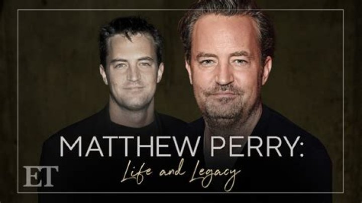 Matthew Perry waving