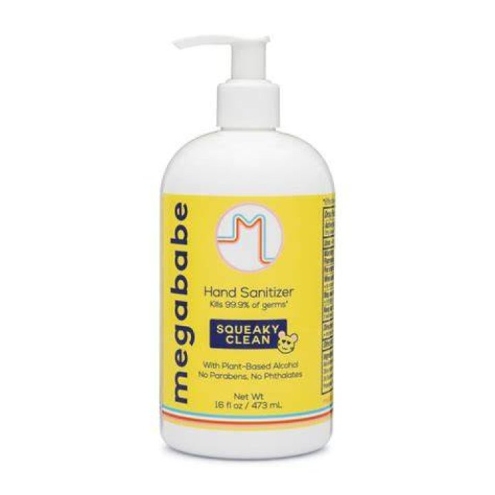 megababe Squeaky Clean Hand Sanitizer Pump