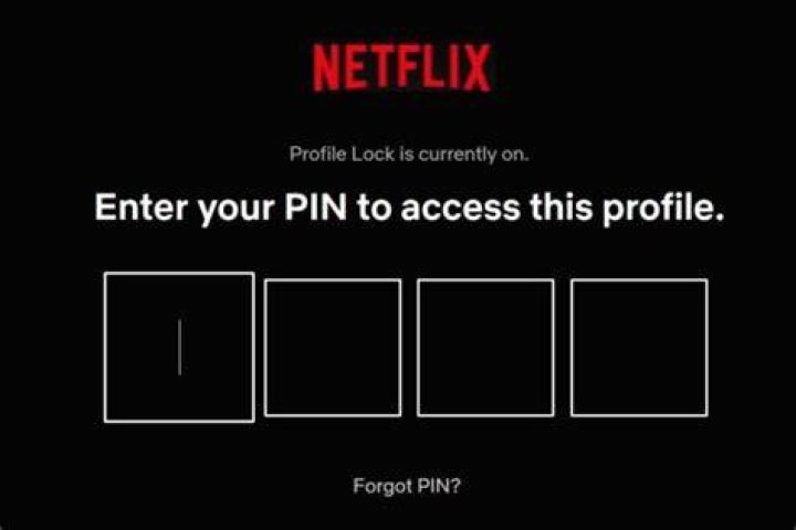 netflix pin lock netflix pin lock
