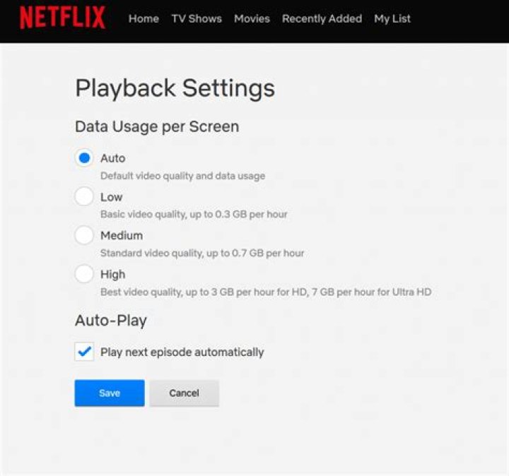 netflix playback settings netflix playback settings
