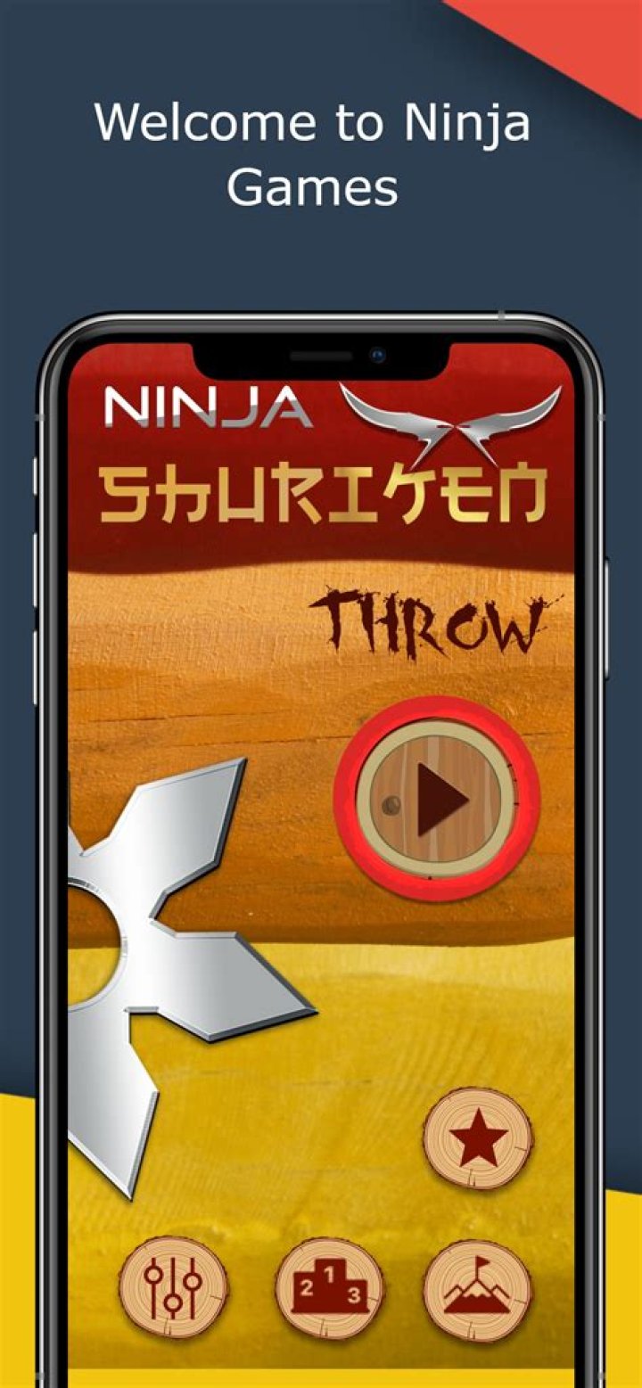 Ninja Camp: Addictive shuriken-throwing game for Android