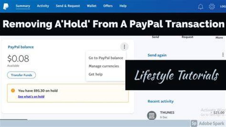 paypal hold