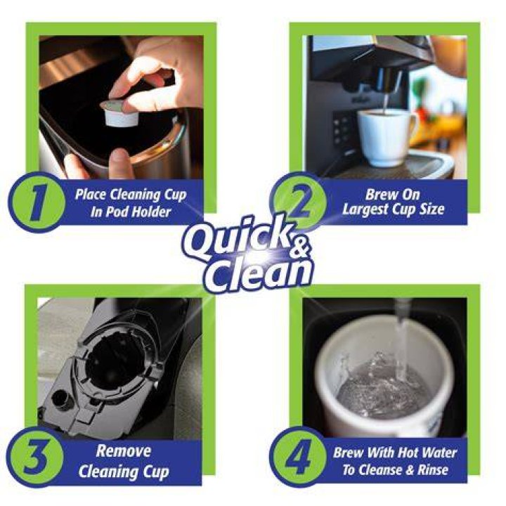 Quick & Clean Keurig Cleaner K-Cup Hack